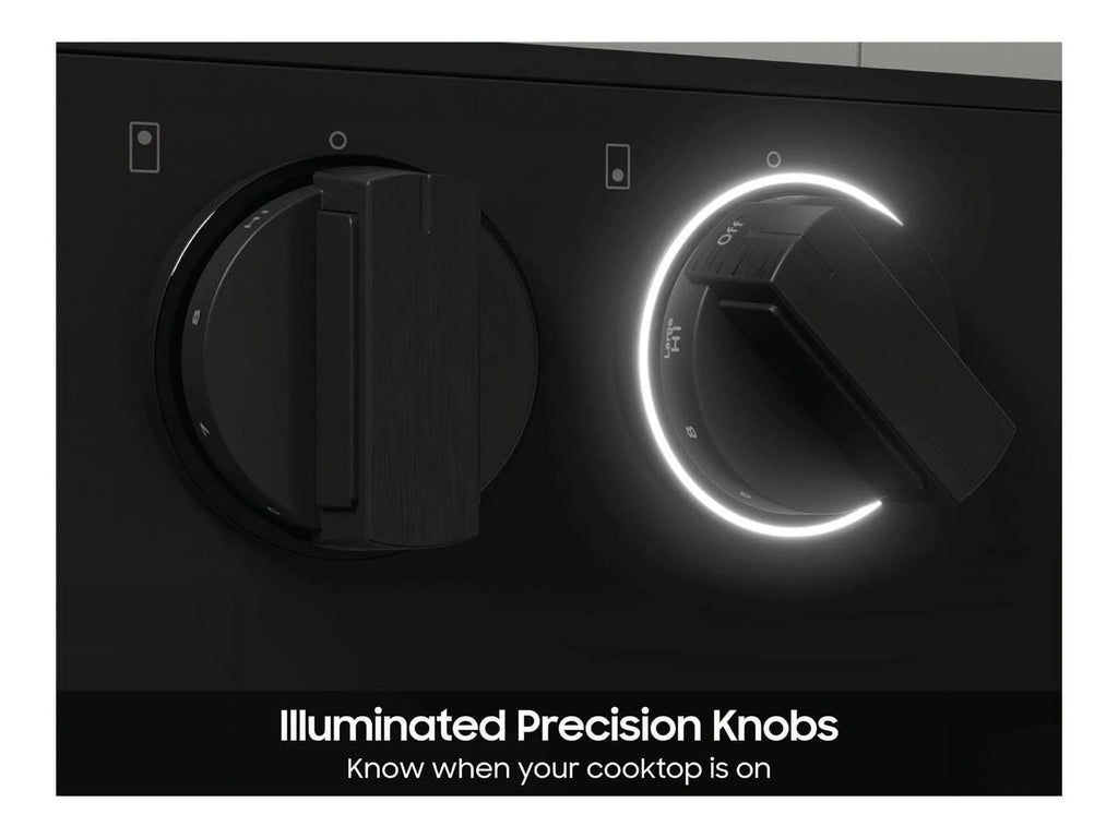 Samsung Bespoke NSG6DG8700SRAA - Range - built-in - Wi-Fi - niche - width: 24 in - depth: 24 in - height: 35.9 in - with self-cleaning - stainless steel