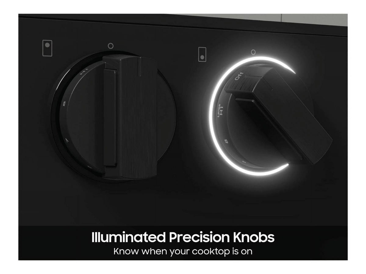 Samsung Bespoke NSG6DG8700SRAA - Range - built-in - Wi-Fi - niche - width: 24 in - depth: 24 in - height: 35.9 in - with self-cleaning - stainless steel