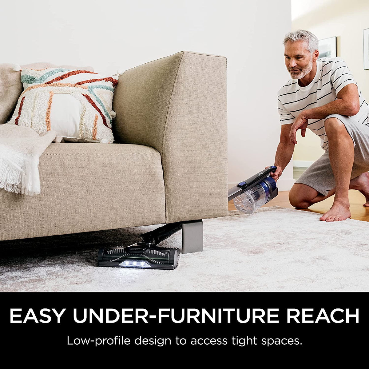 Restored Shark IX141 Pet Cordless Stick Vacuum w/ XL Dust Cup, Removable Handheld - (Refurbished)