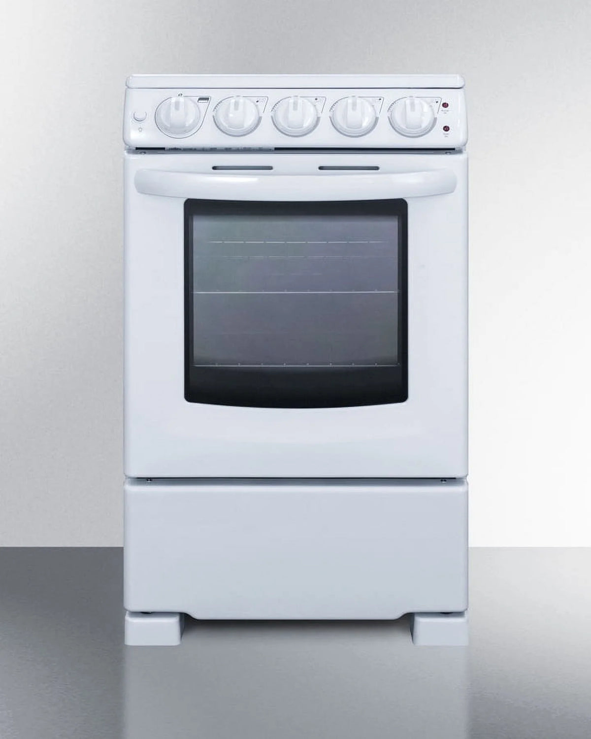 Summit 24�� 2.9 cu ft Electric Range in Ceramic