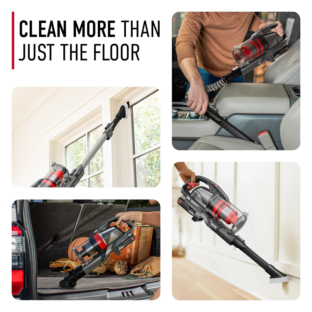 Hoover ONEPWR Emerge Pet Cordless Stick Vacuum Cleaner with All Terrain Dual Brush Roll Nozzle, BH53602V, New, Lightweight, Powerful Suction, Pet Hair, Hard Floor, Carpet, HEPA Filter