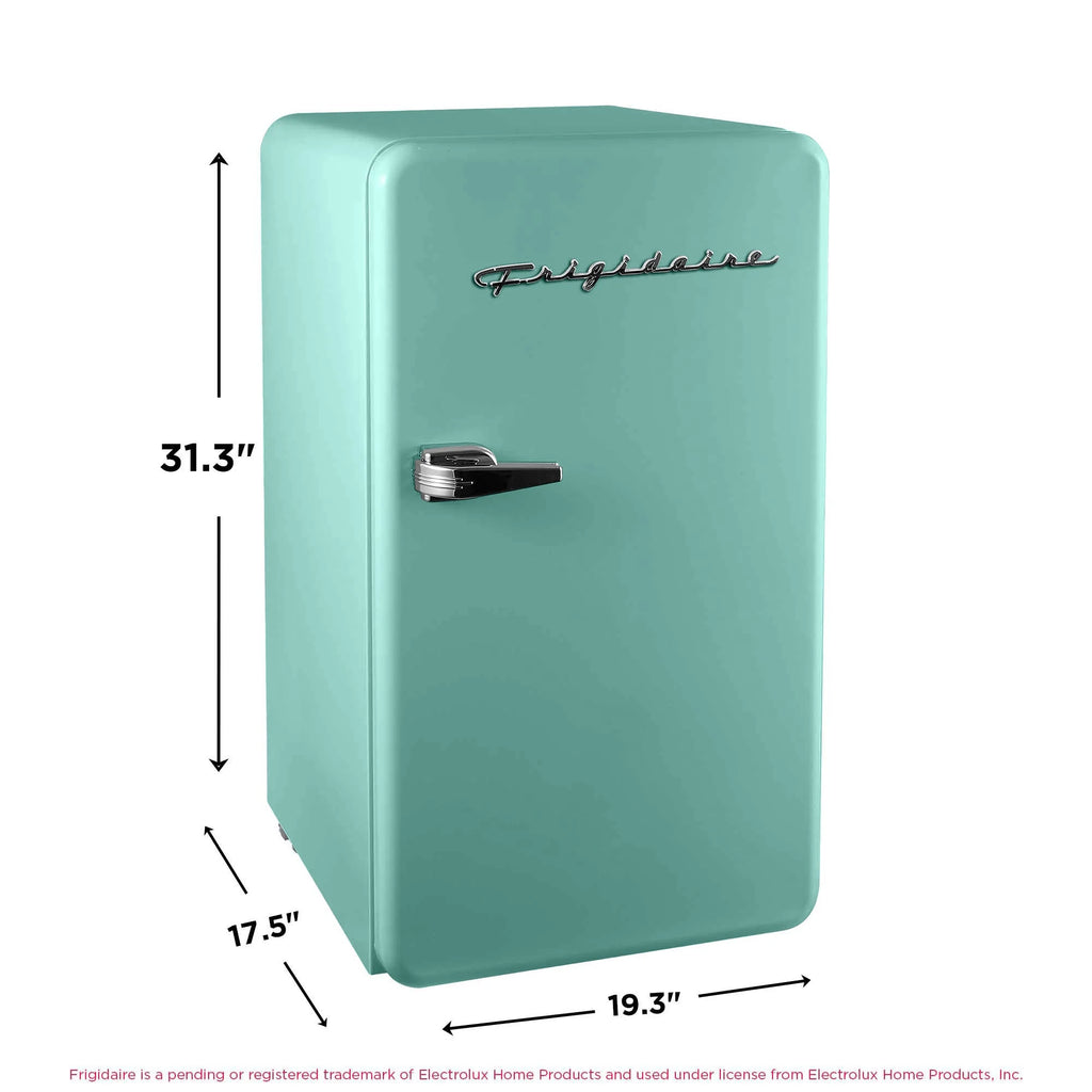 Frigidaire 3.2 Cu. ft. Single Door Retro Compact Refrigerator EFR372, Blue