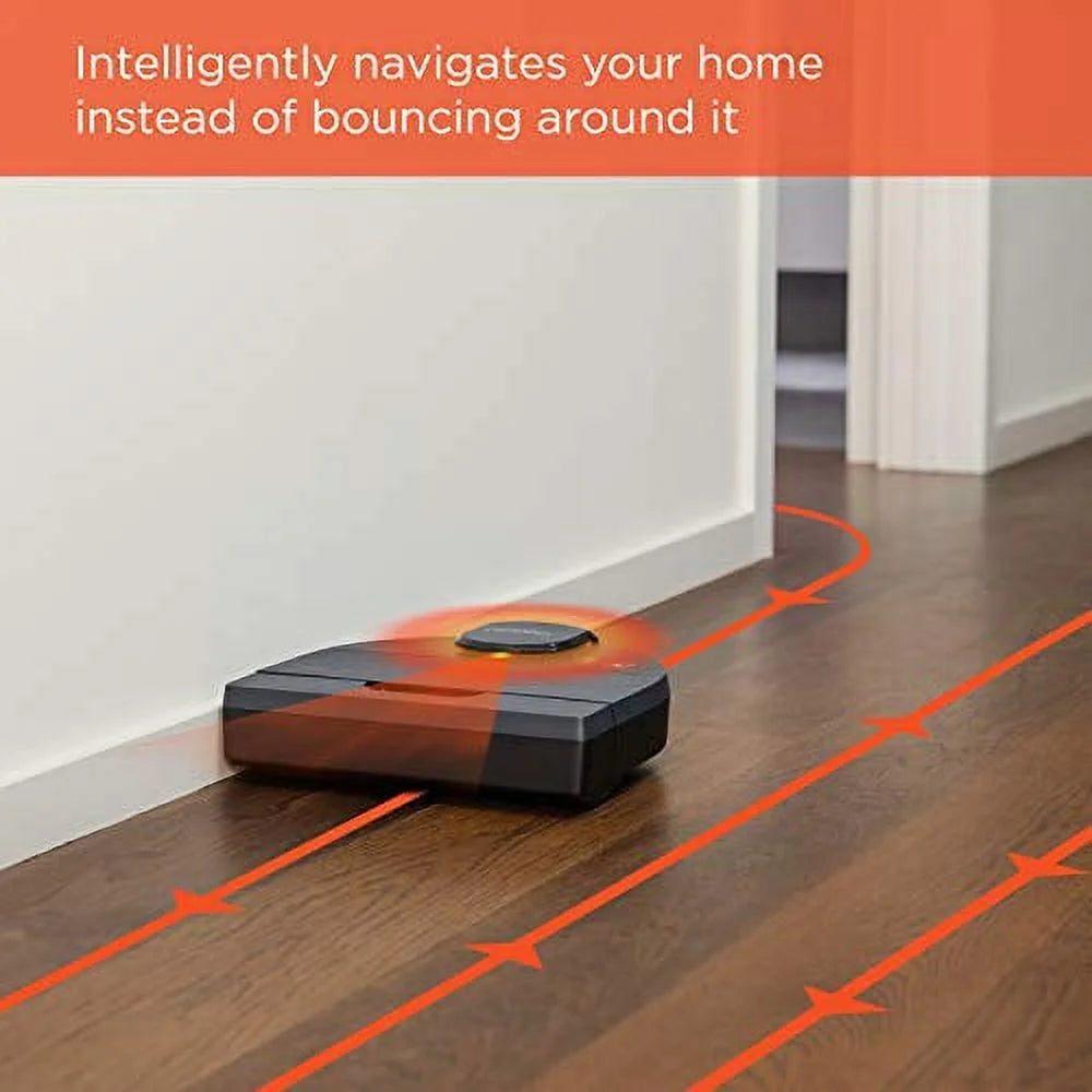 Neato D8 Intelligent Robot Vacuum Cleaner LaserSmart Nav, Smart Mapping, No-Go Zones, WiFi Connected, 100-min runtime, Powerful Suction, Turbo Clean, Edges, Corners & Pet Hair, XXL Dustbin, Alexa