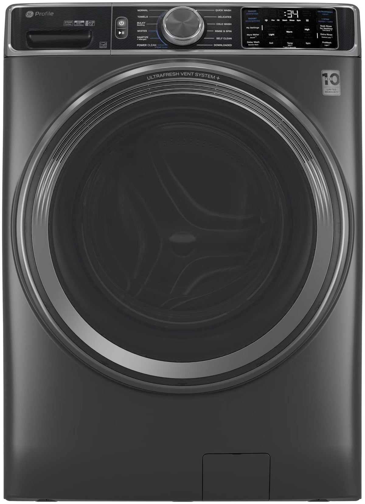 GE Profile PFW955SPWDS 28 Inch Smart Front Load Washer with 5.50 cu ft Capacity