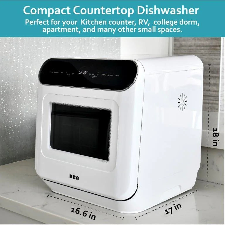Hamilton Beach Portable Countertop Mini Dishwasher With 5l Built-In Water Tank