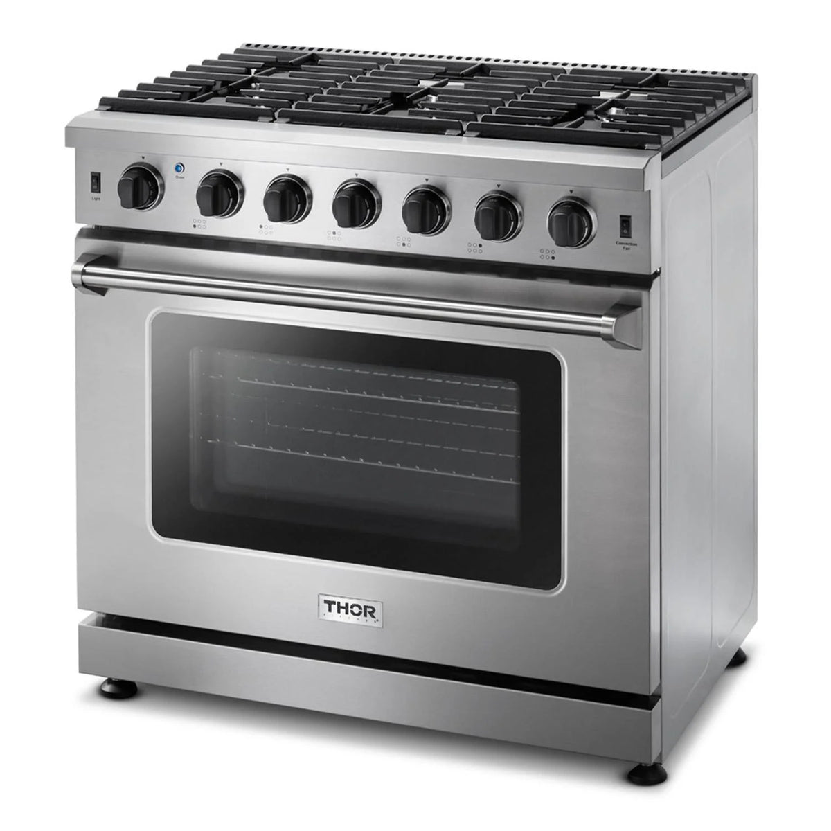Thor Kitchen Lrg3601ulp Liquid Propane Propane 36" 6.0 Cu. Ft. Single Oven Professional
