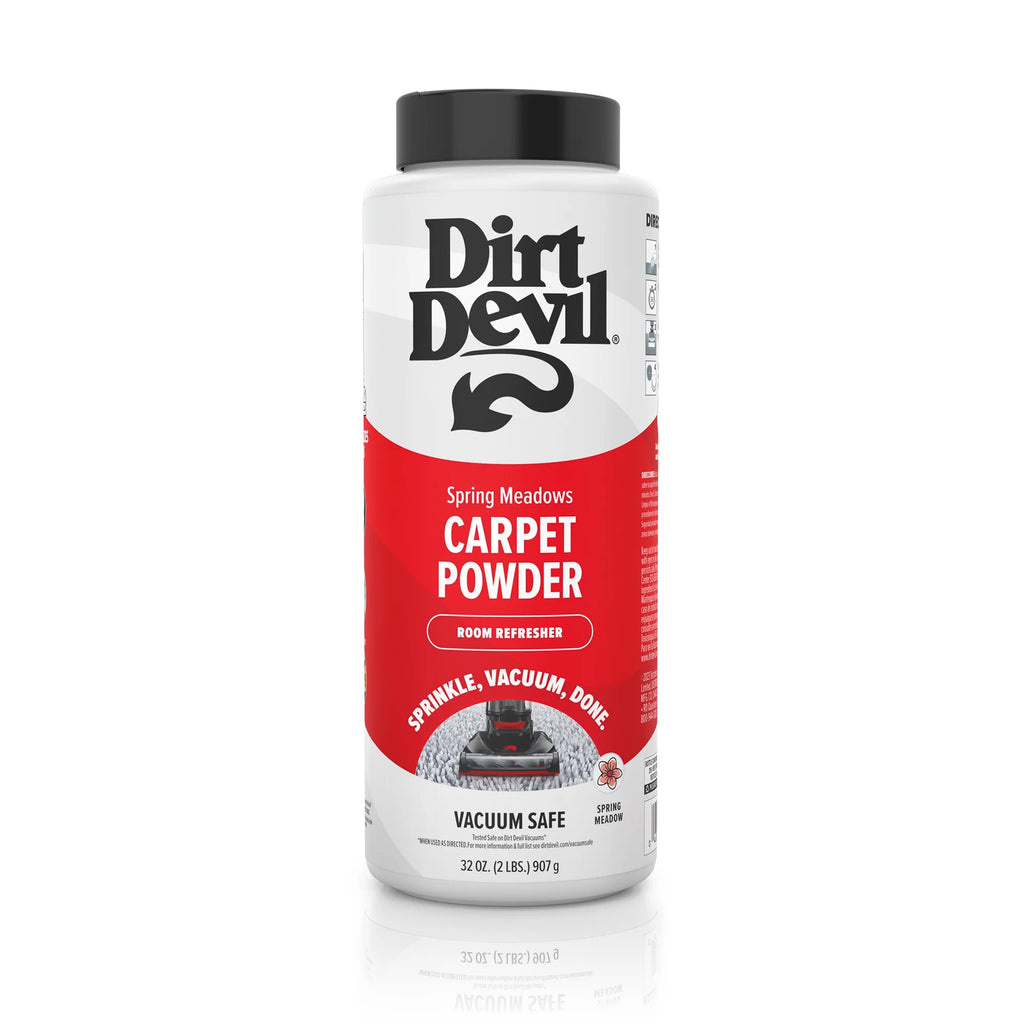 Dirt Devil Upright Vacuum, Multi-Surface Extended Reach, Bagless & Dirt Devil Fresh & Pet Room Refresher Carpet Powder, 32oz