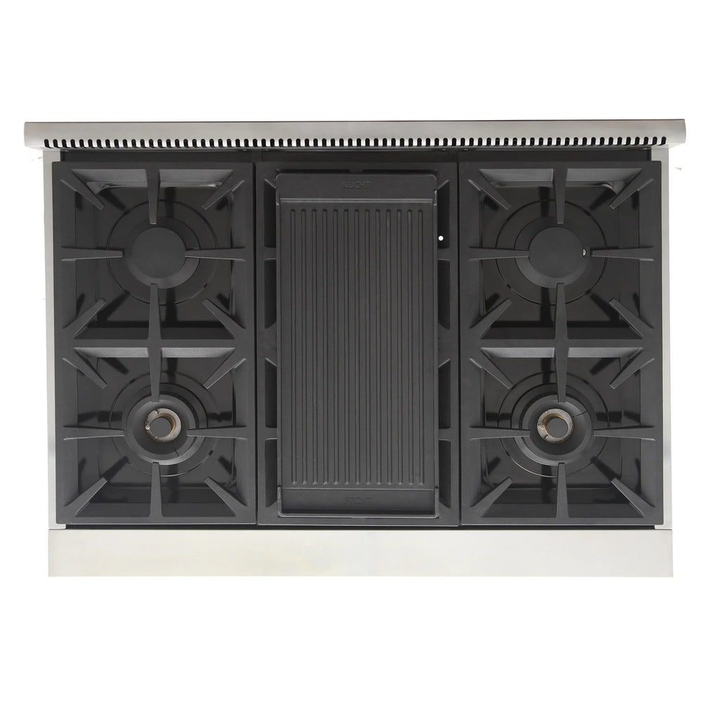 Professional 36-in Propane Gas Range in Stainless Steel with True Simmer Burners