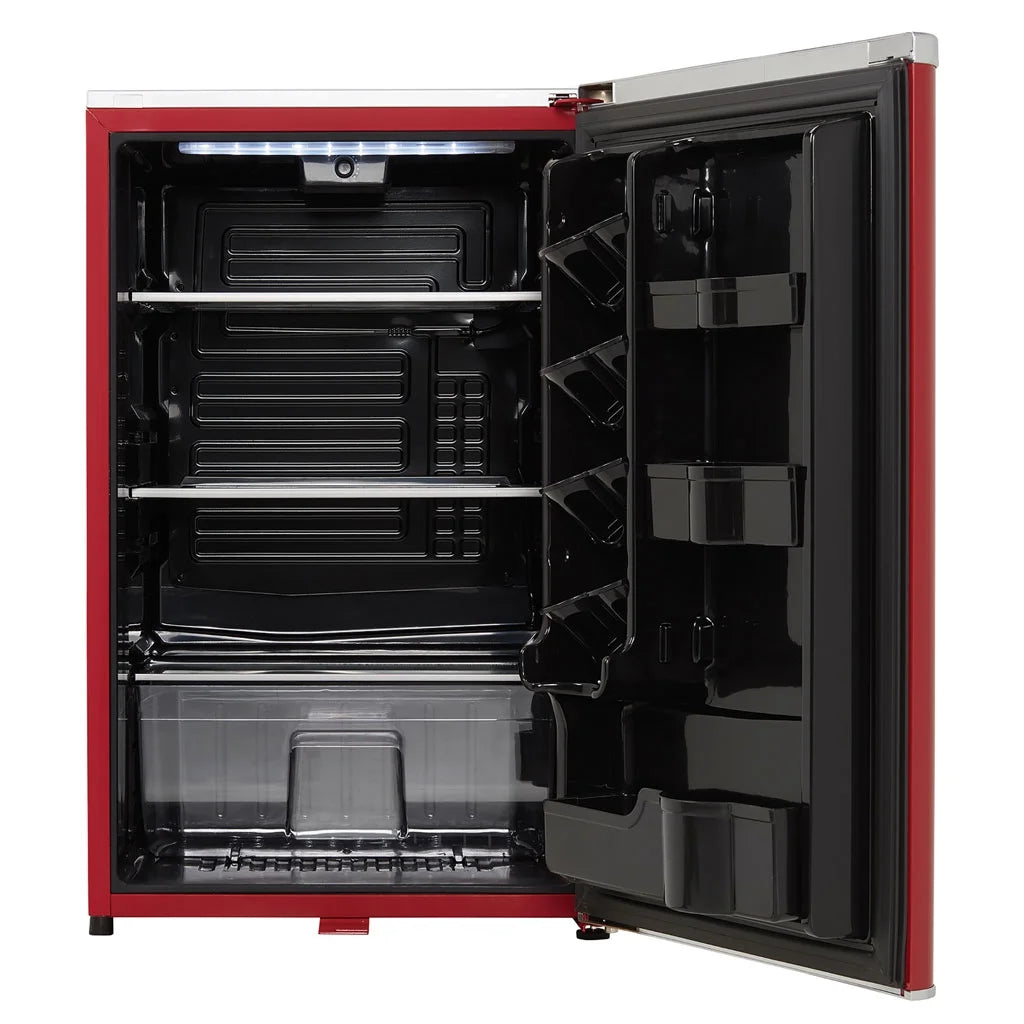 Danby 4.4 cu. ft. Retro Compact Fridge in Iridium Silver (DAR044A6DDB)