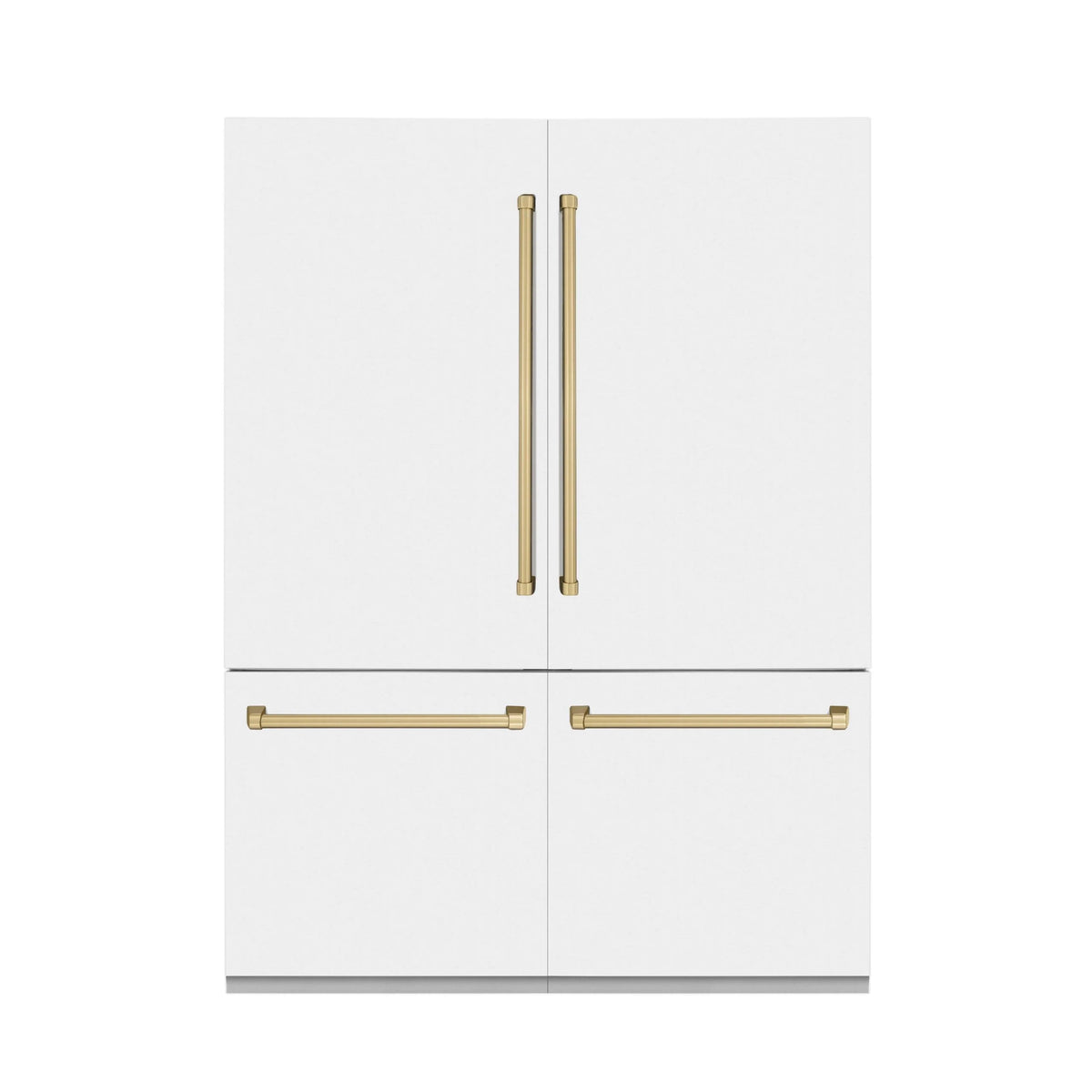 ZLINE KITCHEN AND BATH RBIVZWM60CB french door built in refrigerator