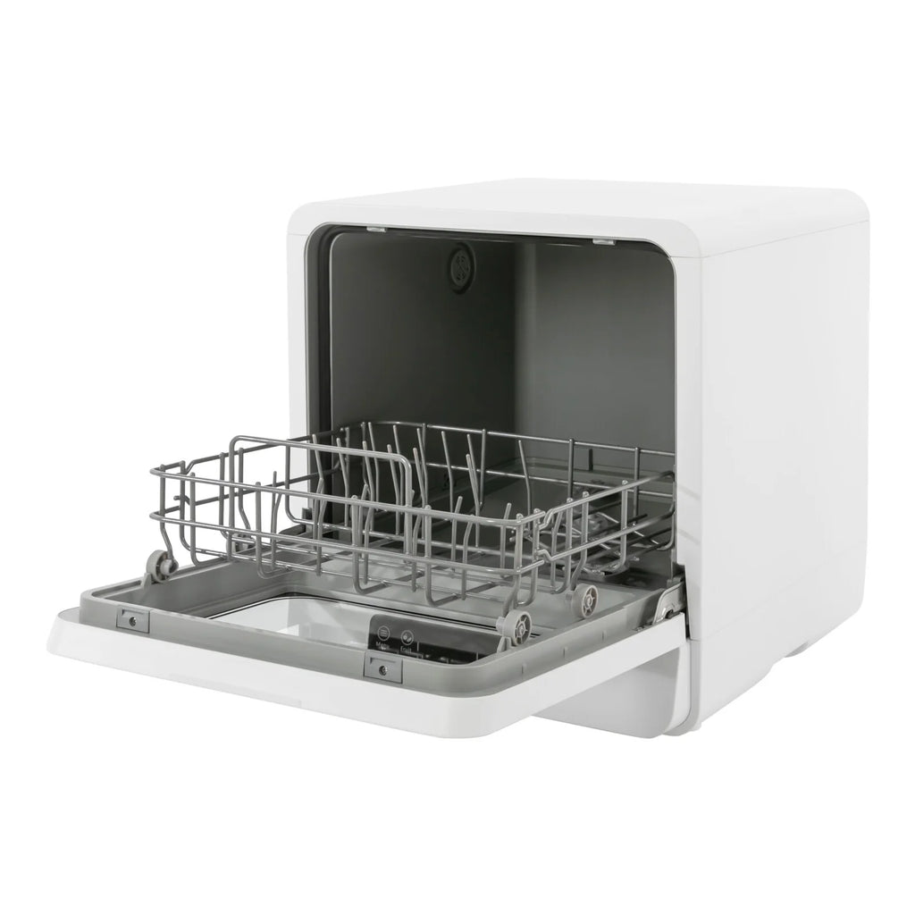 TFCFL Portable Dishwasher Electric Compact Countertop Dishes Dryer Washing Machine Touch Control