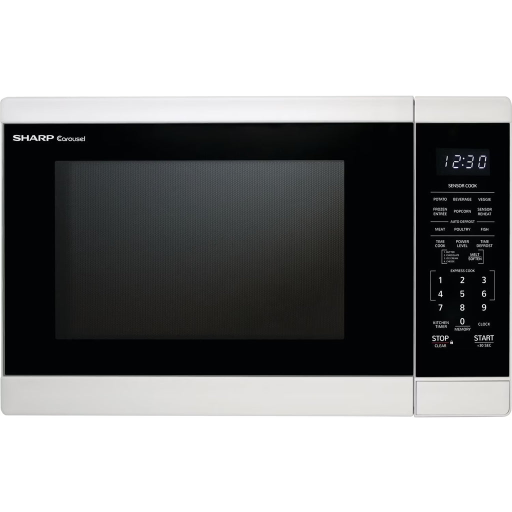 Sharp 1.4-Cu. Ft. Countertop Microwave Oven in Black