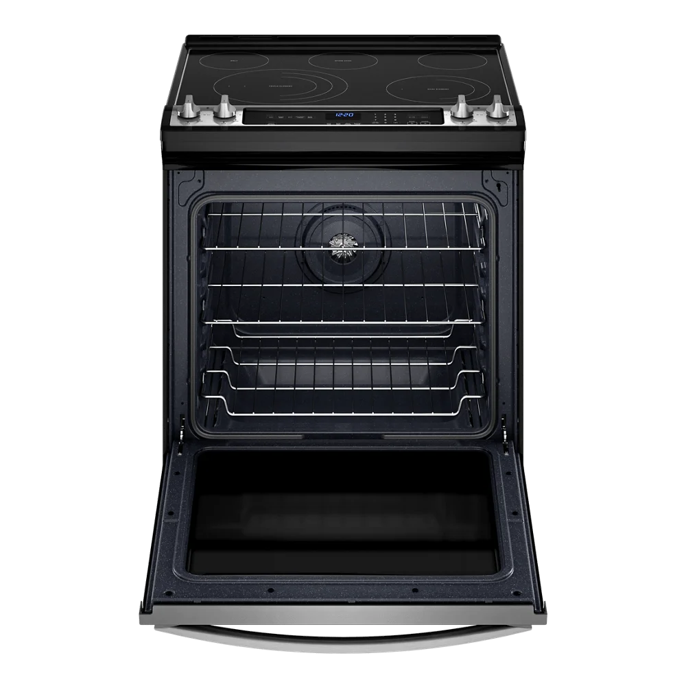 Whirlpool Wee745h0l 30" Wide 6.4 Cu. Ft. Slide In Electric Range - Stainless Steel