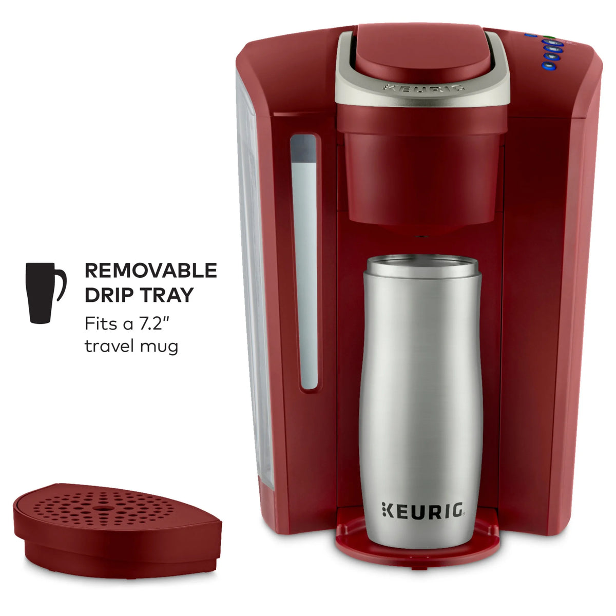 Keurig K-Select Single-Serve K-Cup Pod Coffee Maker, Matte White