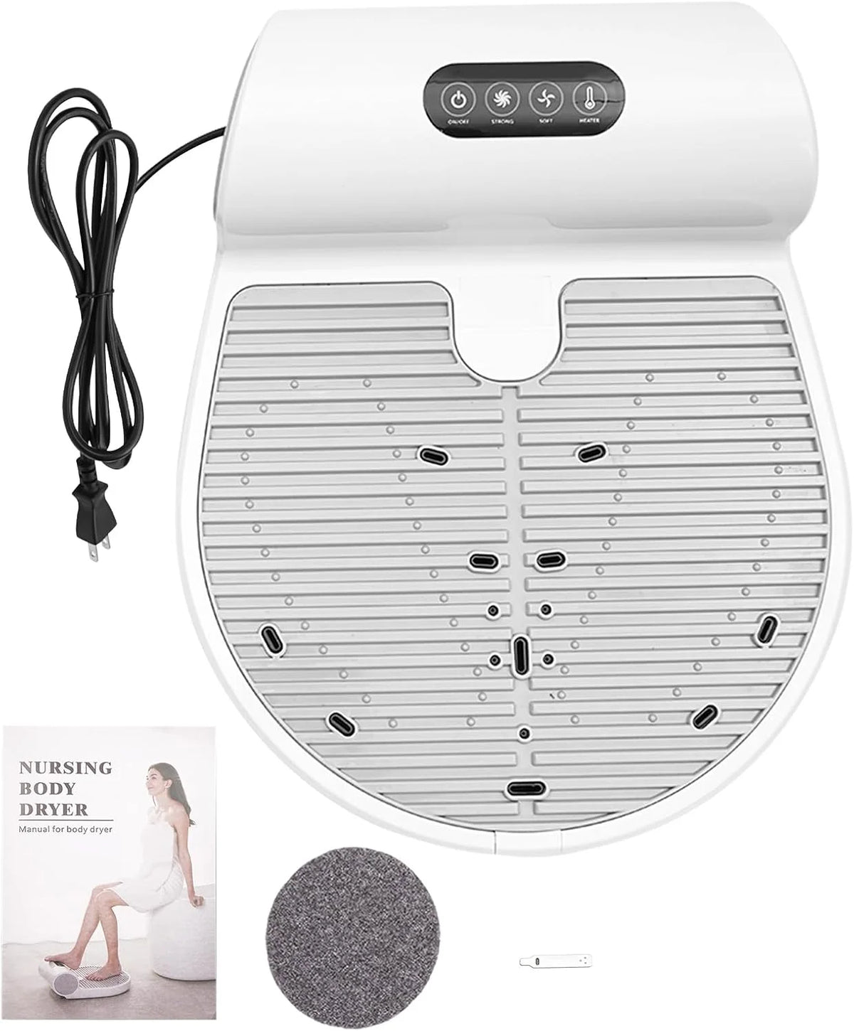 Full Body Dryer After Shower, Body Heater Blow Dryer for Bathroom/Hotel, Touch Panel Drying Machine, Body Care Dryer, 3 Wind speeds, Waterproof