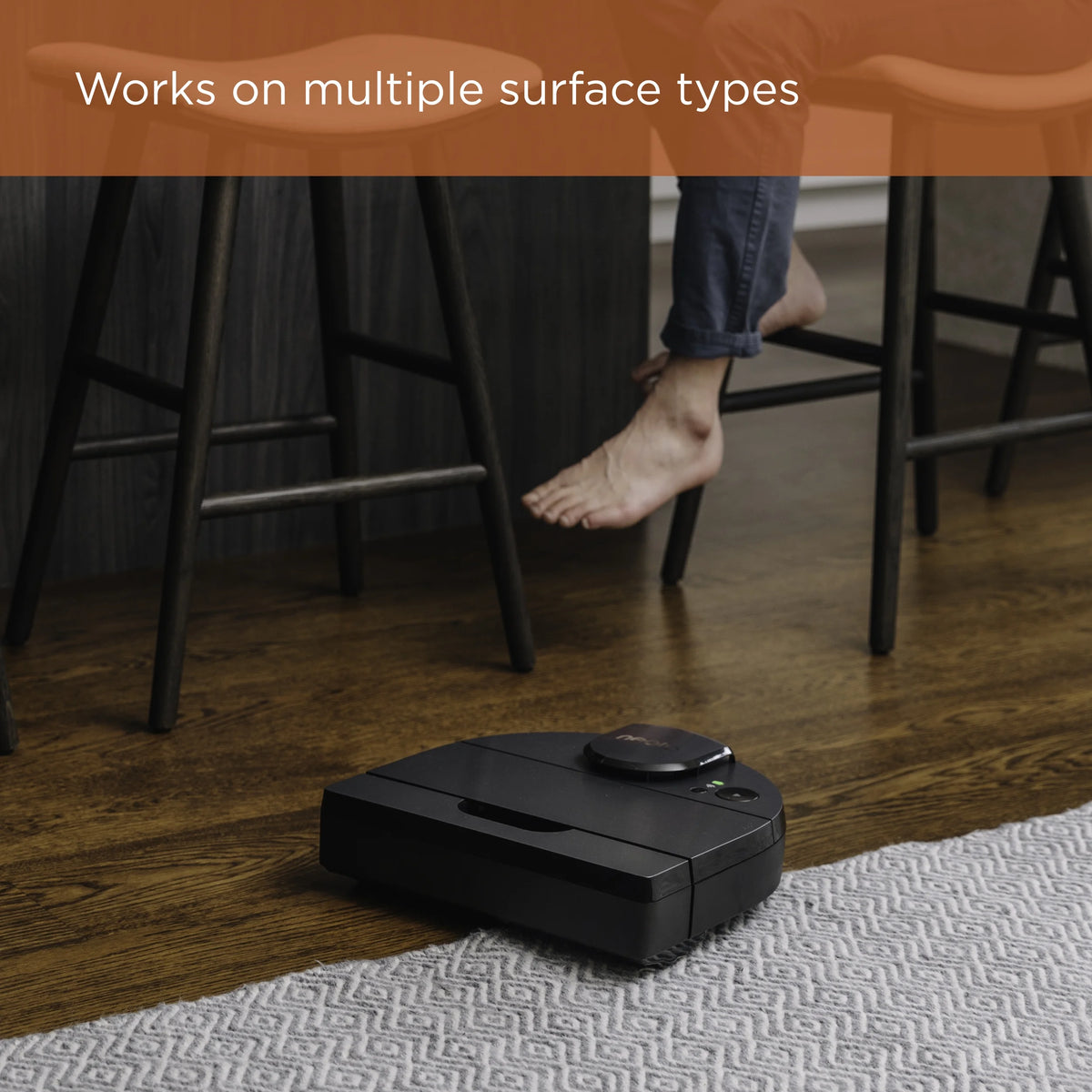 Open Box Neato D10 Intelligent Robot Vacuum Wi-Fi Connected with LIDAR Navigation in Silver