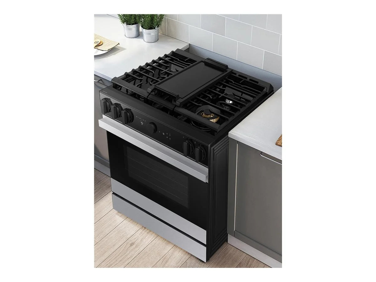 SAMSUNG NSG6DG8500SR  SLIDE IN GAS RANGE
