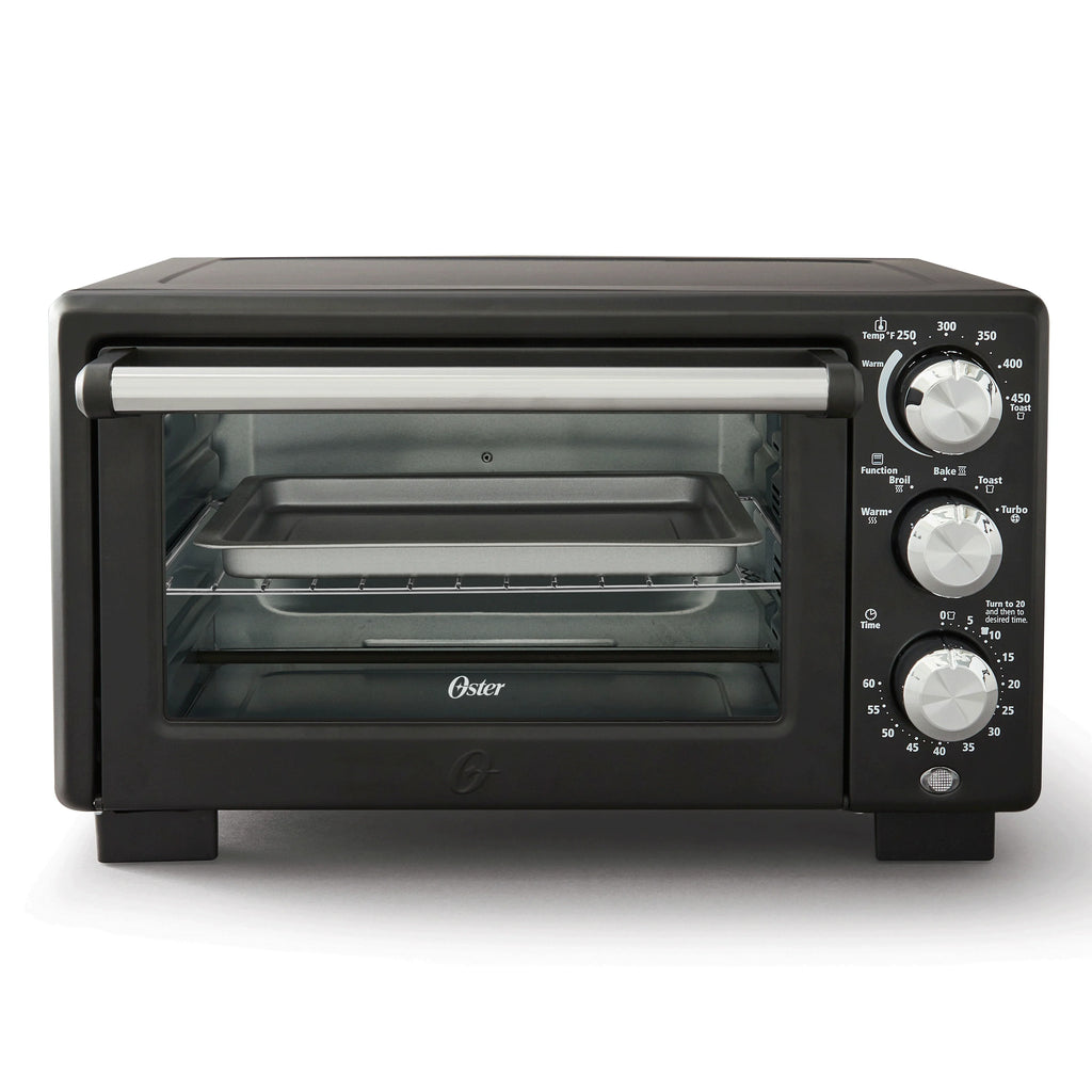 Oster? Convection 4-Slice Toaster Oven, Matte Black, Convection Oven and Countertop Oven