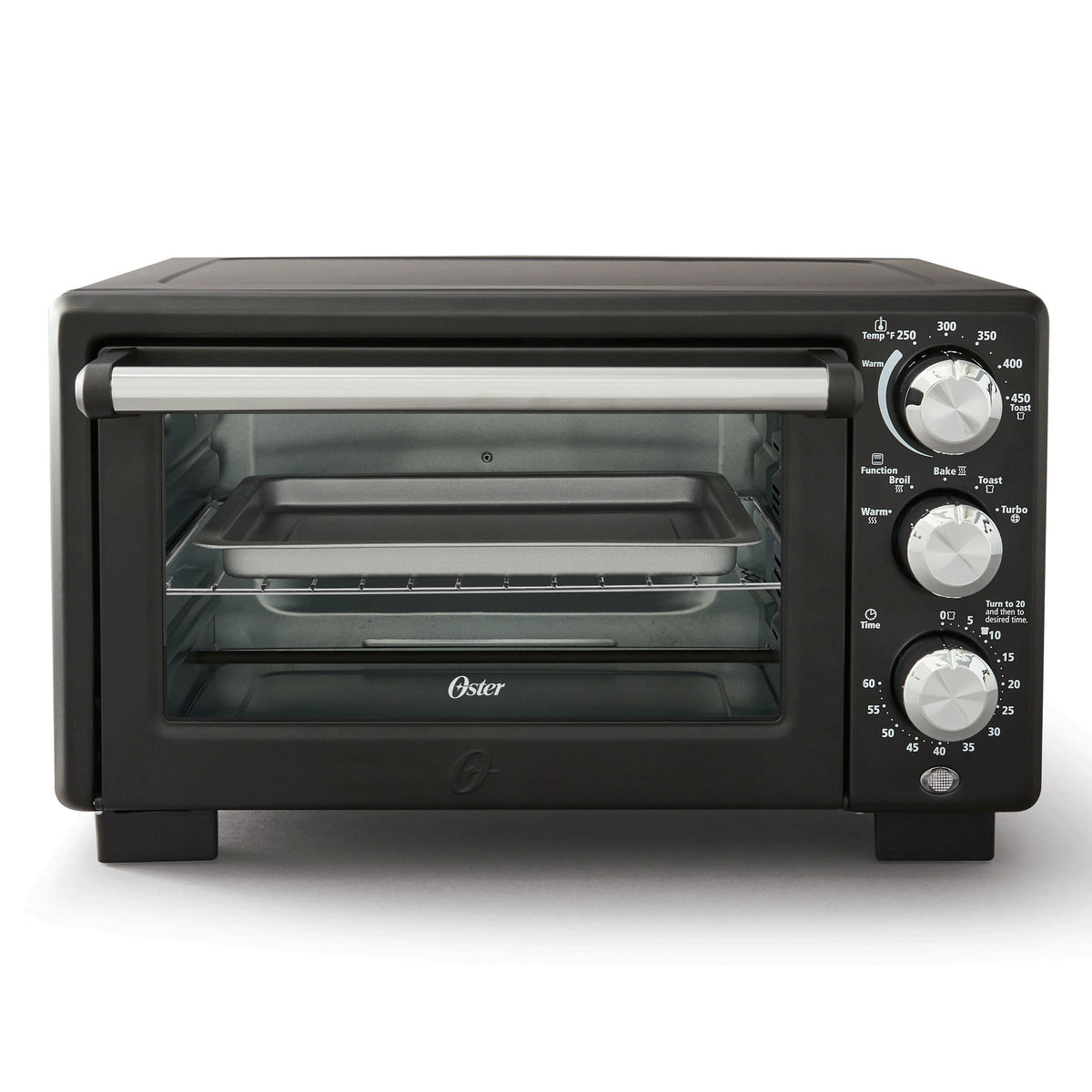 Oster? Convection 4-Slice Toaster Oven, Matte Black, Convection Oven and Countertop Oven