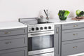 Unique Prestige 20" 1.6 cu/ft Freestanding Electric Range with Convection Oven in Stainless Steel