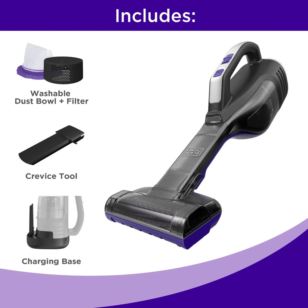 BLACK+DECKER dustbuster reveal Cordless Handheld Pet Vacuum Cleaner