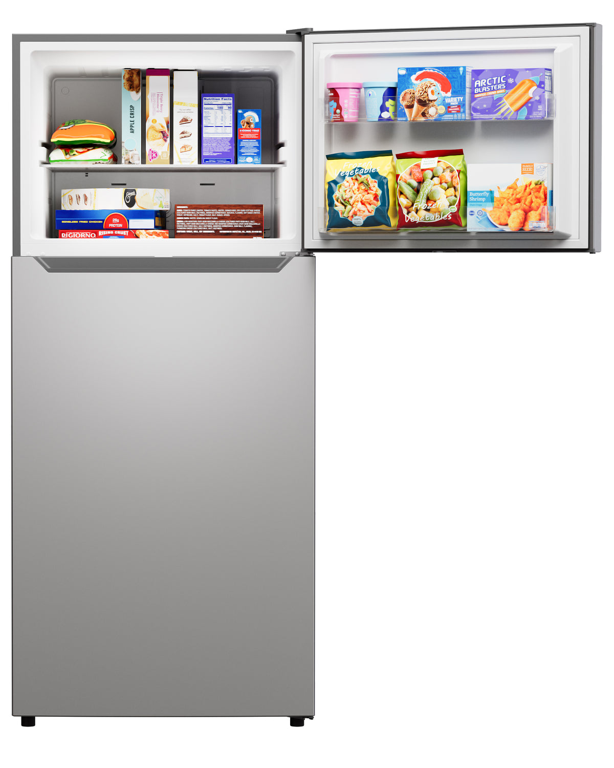 Kenmore 30" 20.2 Cu. ft. Capacity Standard Refrigerator with Top Freezer, Adjustable Shelves, White