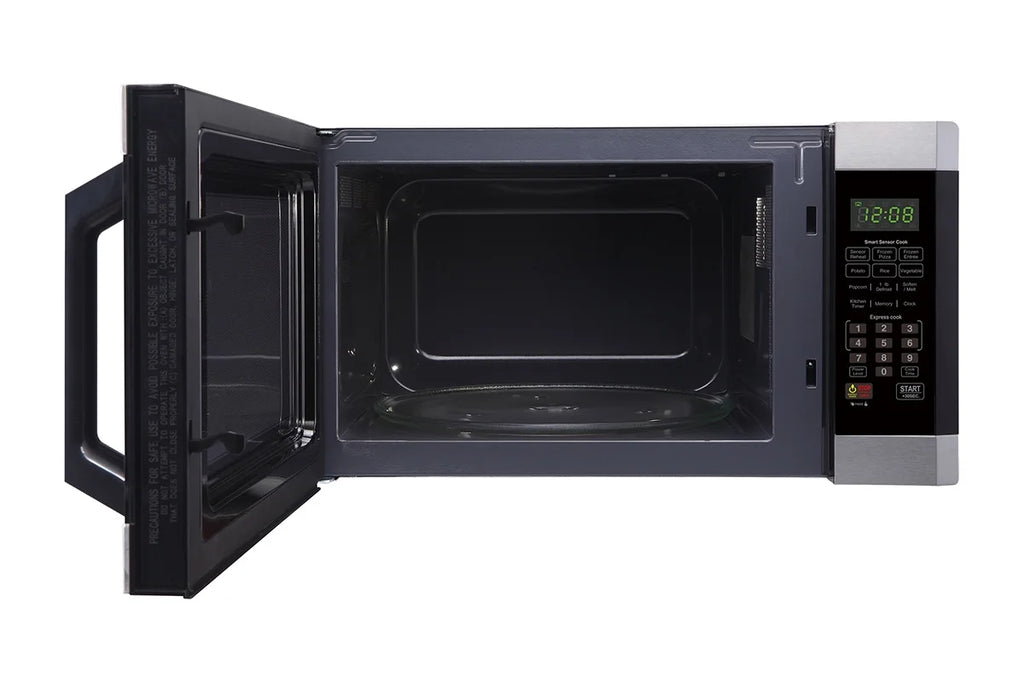 Farberware Smart Sensor Countertop Microwave Oven with LED Lighting & Child Lock, 1.3 Cu Ft