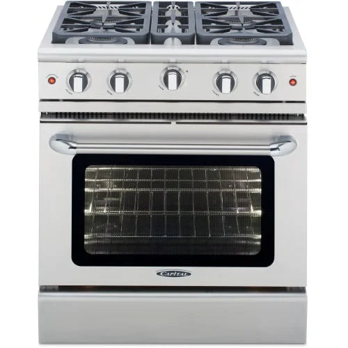 Capital Cooking MCR304-L 30 Inch Wide 4.9 Cu. Ft. Free Standing Liquid Propane R