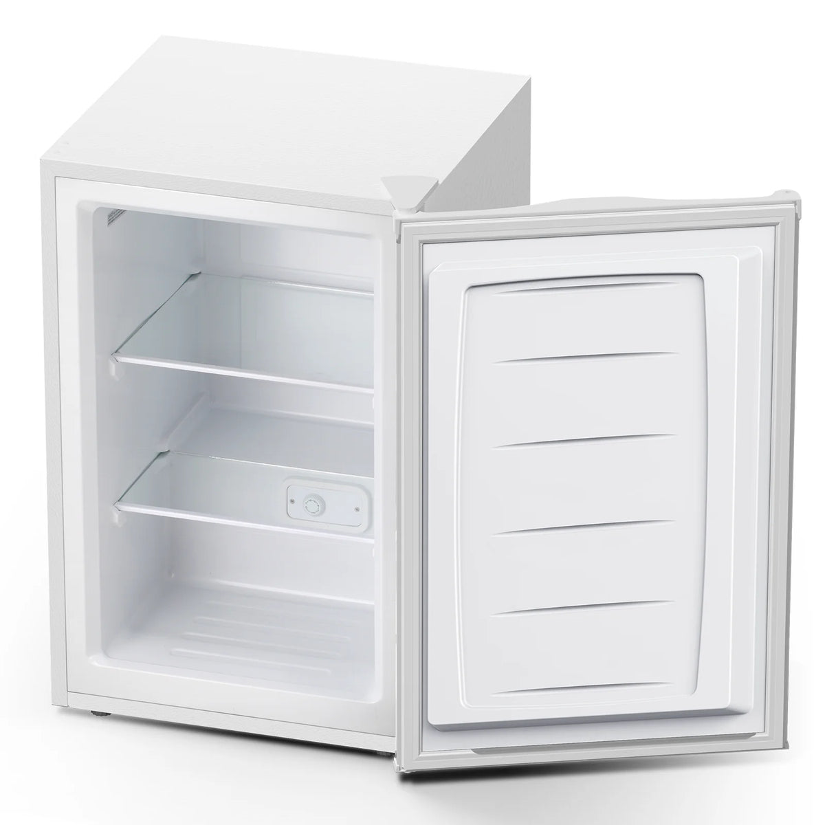 Moifoi 3.0 Cu.ft Upright Freezer, Reversible Single Door Vertical Freezers w/ Removable Shelf, Energy Saving, Silver
