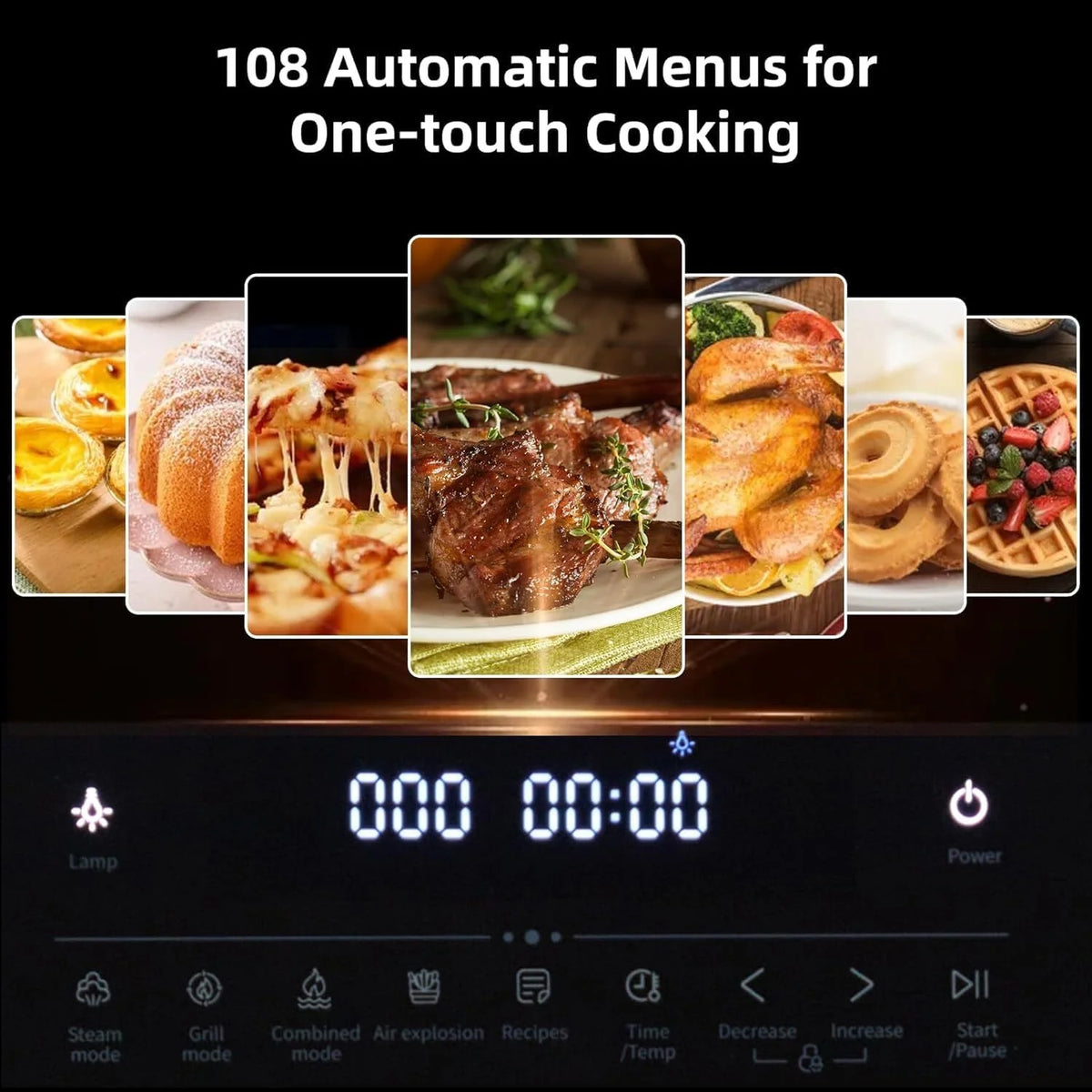 24" Single Wall Ovens, with 2.5 Cu.ft., 3000W 240V