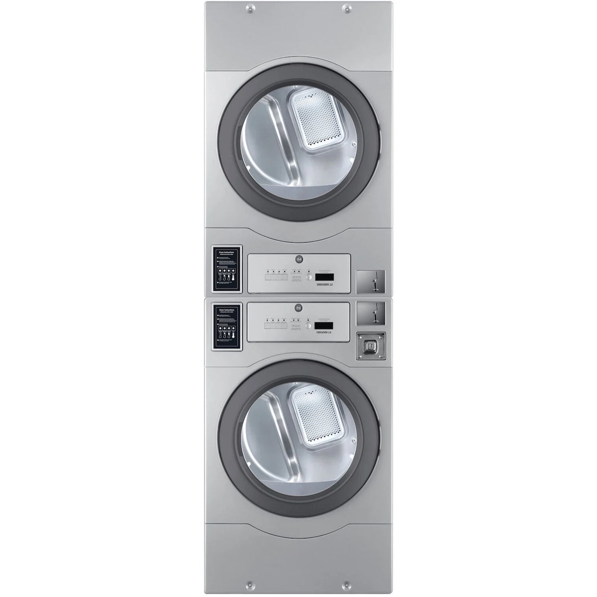 Crossover Crossover 2.0 by Wascomat Coin-Operated Electric Dryer stacked units