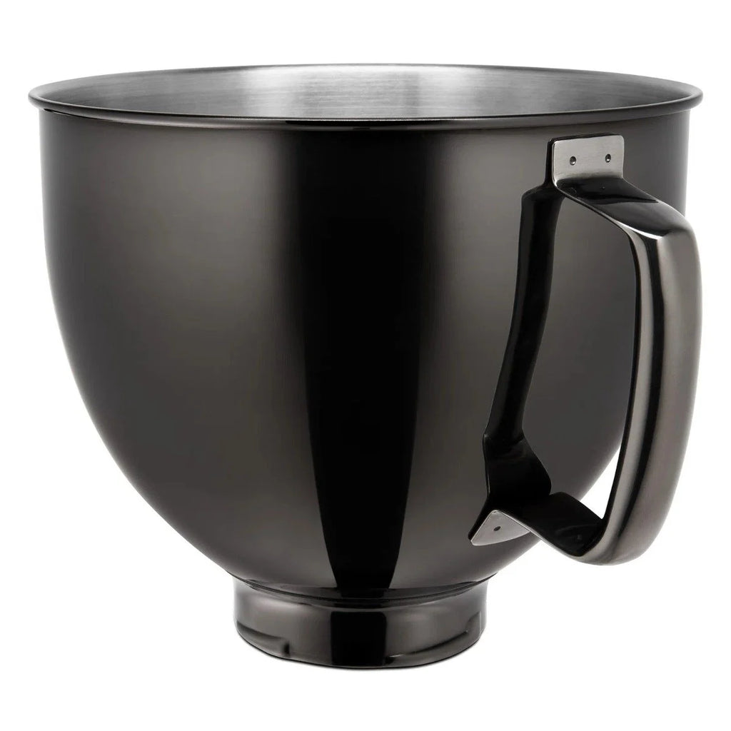 KitchenAid 5-Quart Metallic Black Stainless Steel Mixing Bowl, KSM5SSB