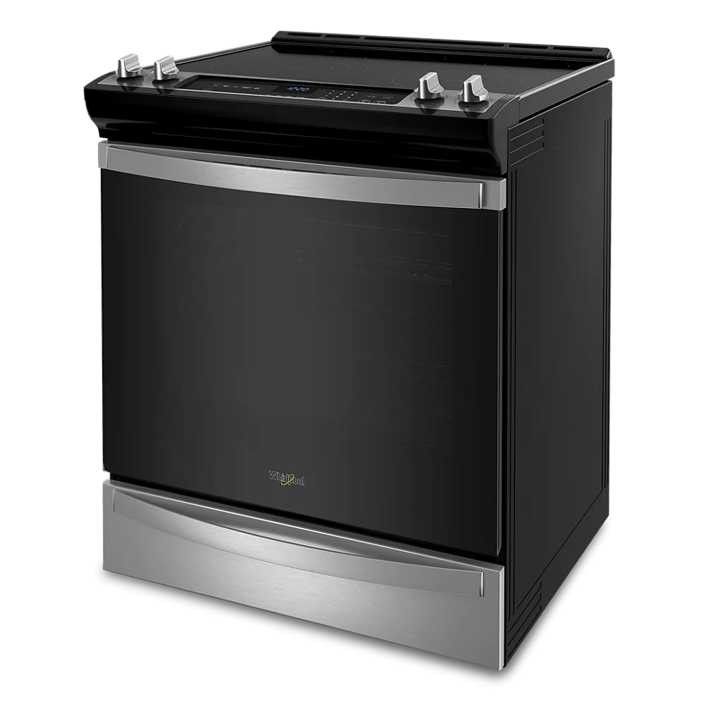 Whirlpool Wee745h0l 30" Wide 6.4 Cu. Ft. Slide In Electric Range - Stainless Steel