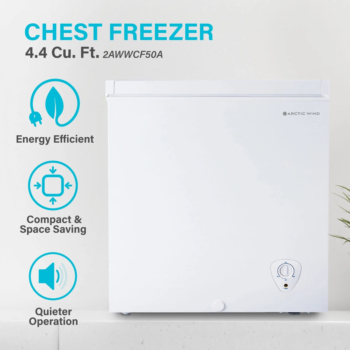 Arctic Wind 3.4-cu. ft. Chest Freezer