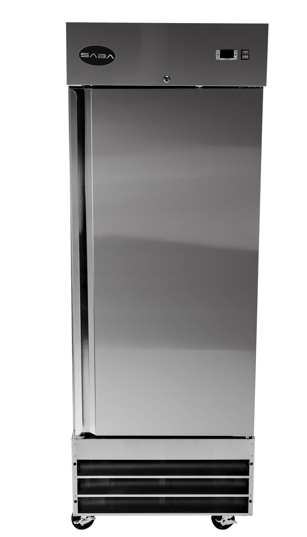 Heavy Duty Commercial 23 cu ft Solid Door Stainless Steel Upright Reach-in Freezer (1 Door)