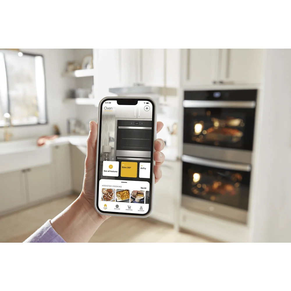 WHIRLPOOL WOED7030PV double wall electric oven