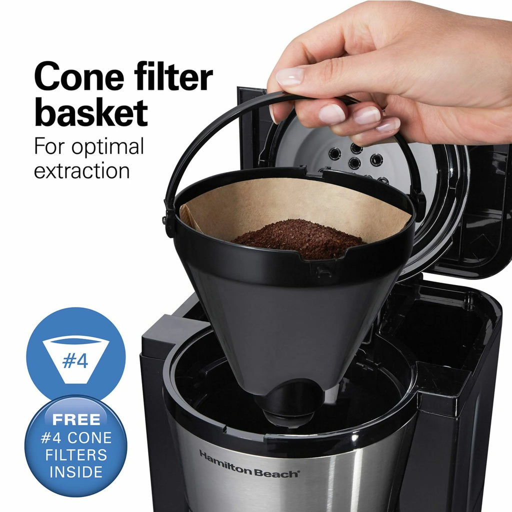Hamilton Beach 10 Cup Programmable Coffee Maker with Thermal Carafe