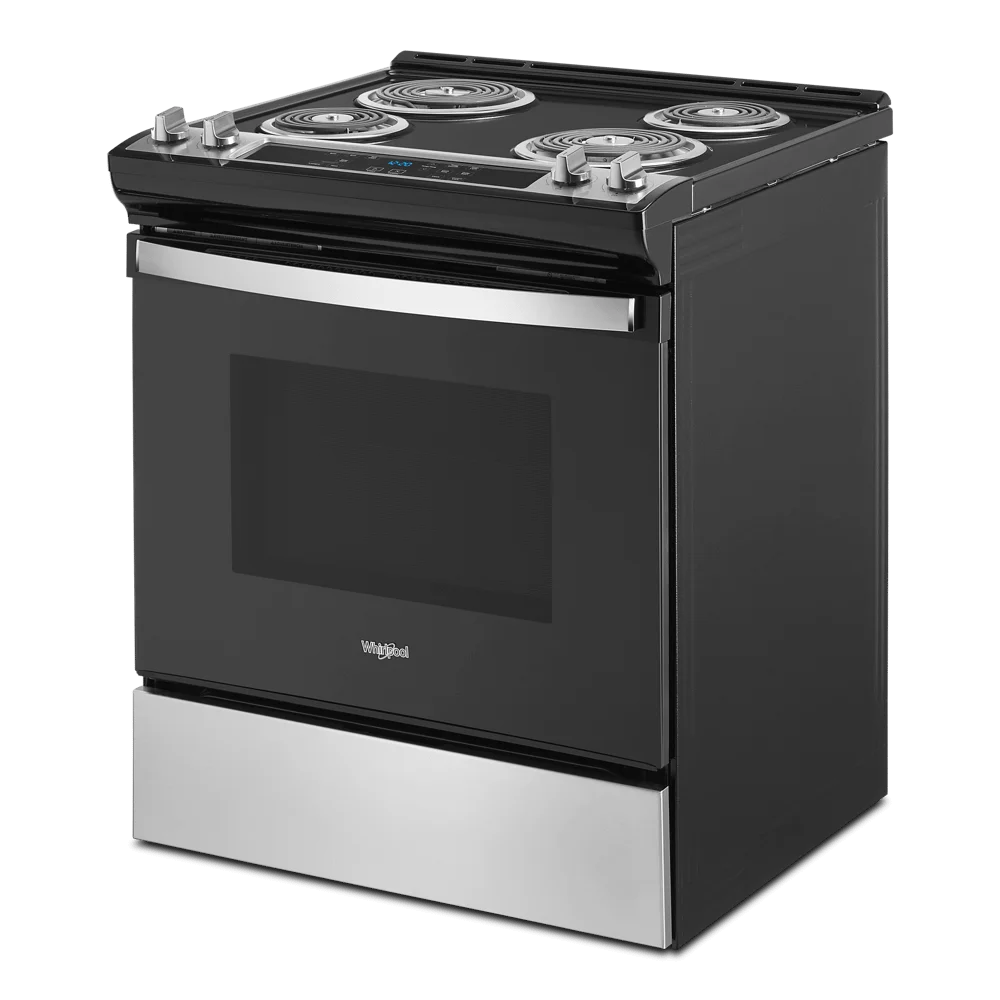 WHIRLPOOL WEC310S0LS slide in electric range