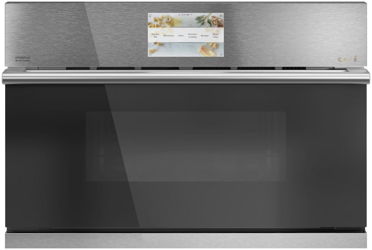 Cafe Csb913mv 30" Wide 1.7 Cu. Ft. Electric Single Oven - Platinum Glass