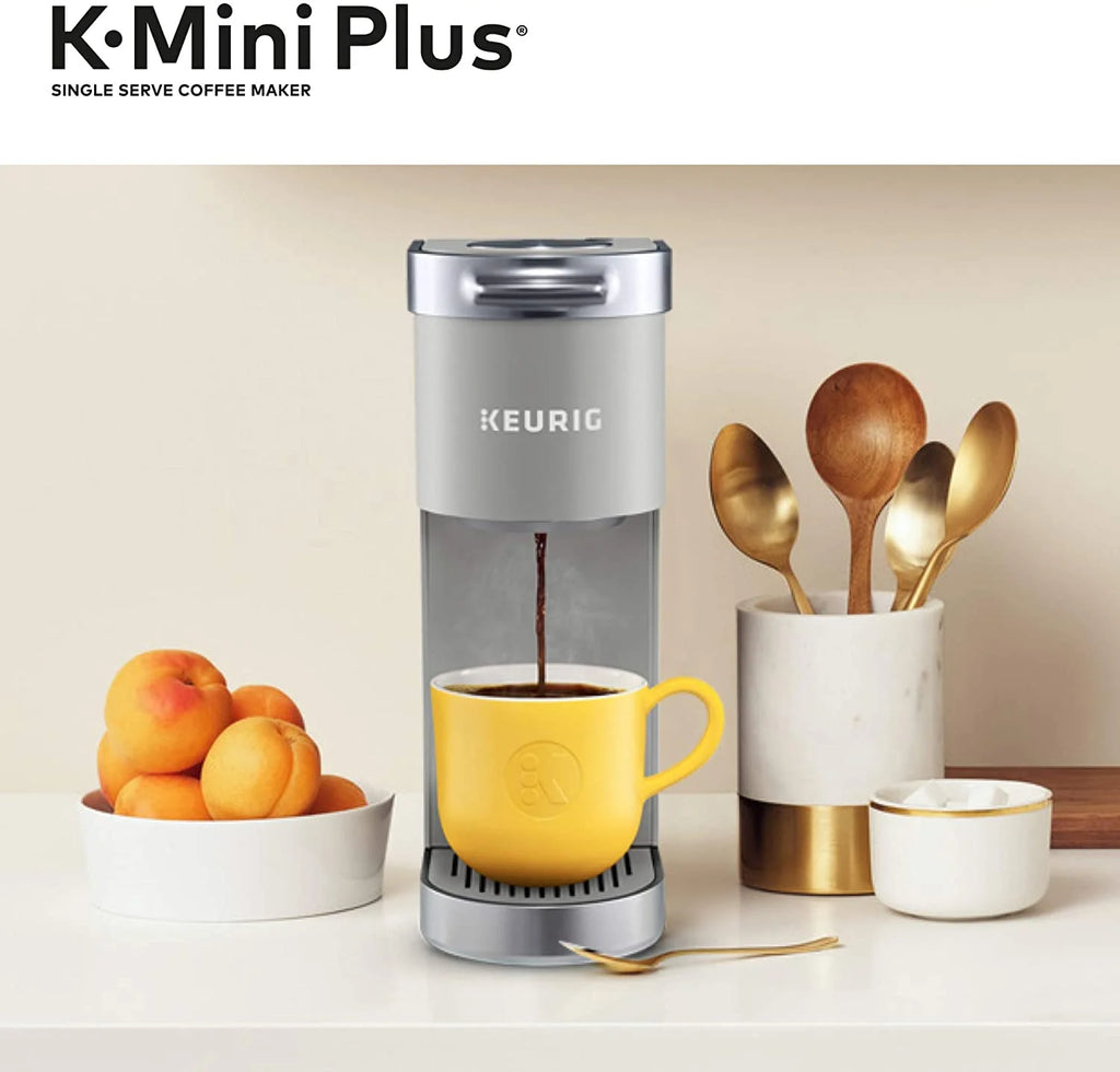 Keurig K-Mini Plus Single Serve K-Cup Pod Coffee Maker - Studio Gray