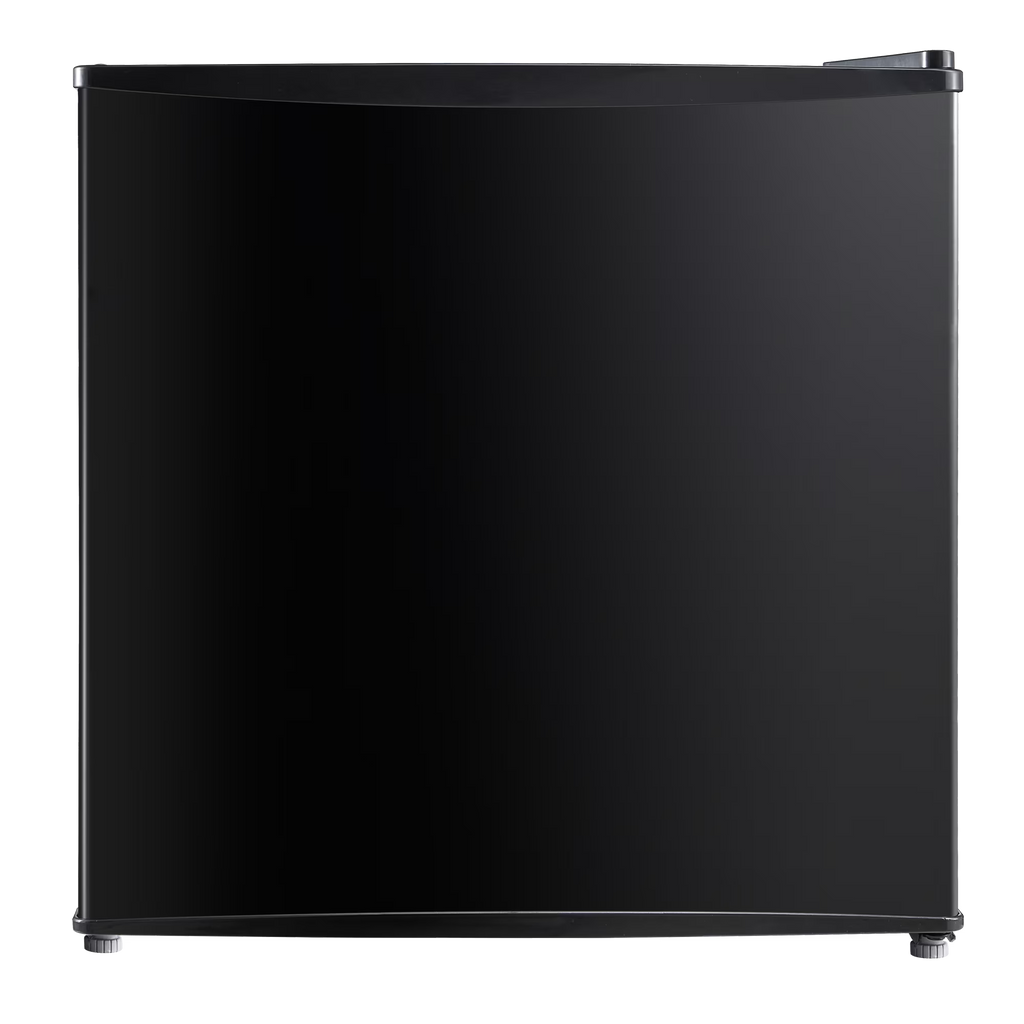 Mainstays 1.7 Cu. ft. Single Door Compact Refrigerator, Black, New