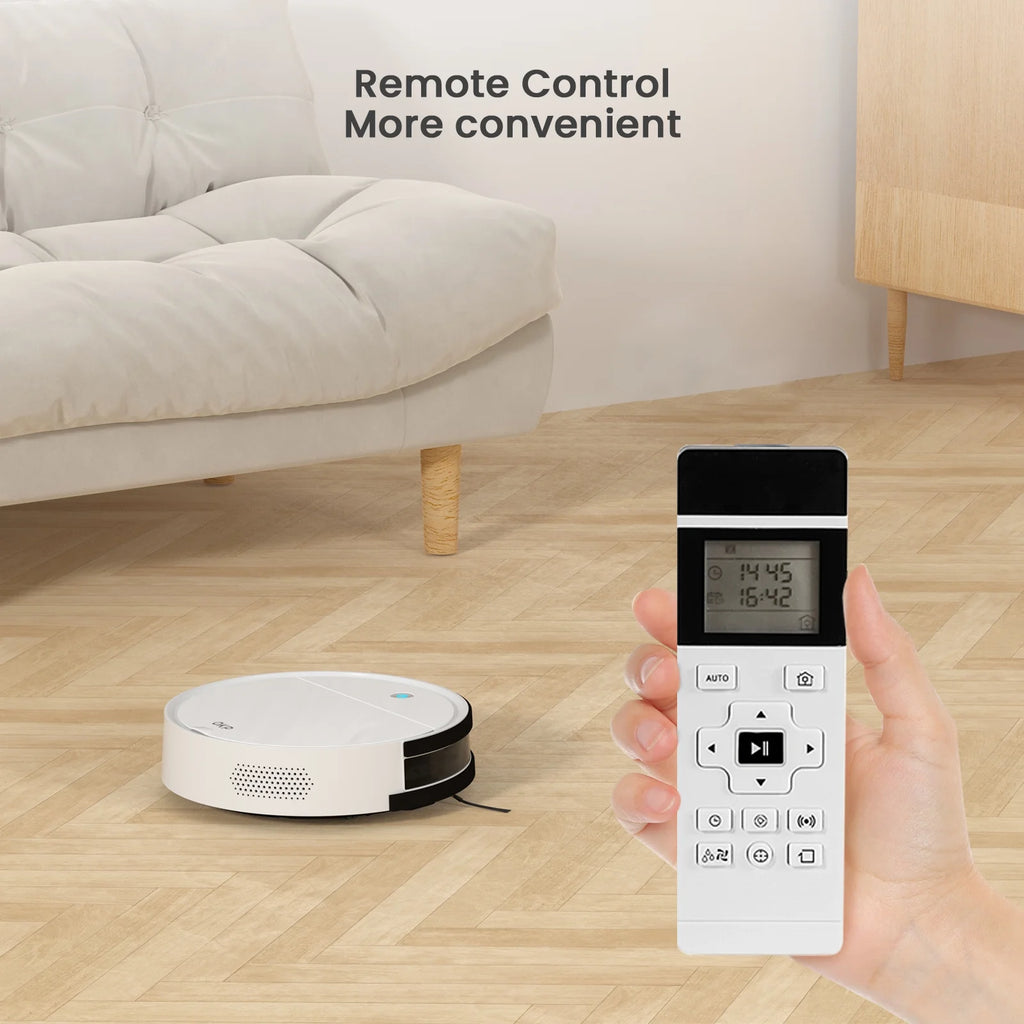 OKP Robot Vacuums with Mop Combo and Remote Control, 2 IN 1 Cleaning and Mopping, Wi-Fi Connectivity, Alexa/APP, Self-Charging Robotic Vacuum Cleaner for Home, Pet Hair, Carpets, and Hard Floors