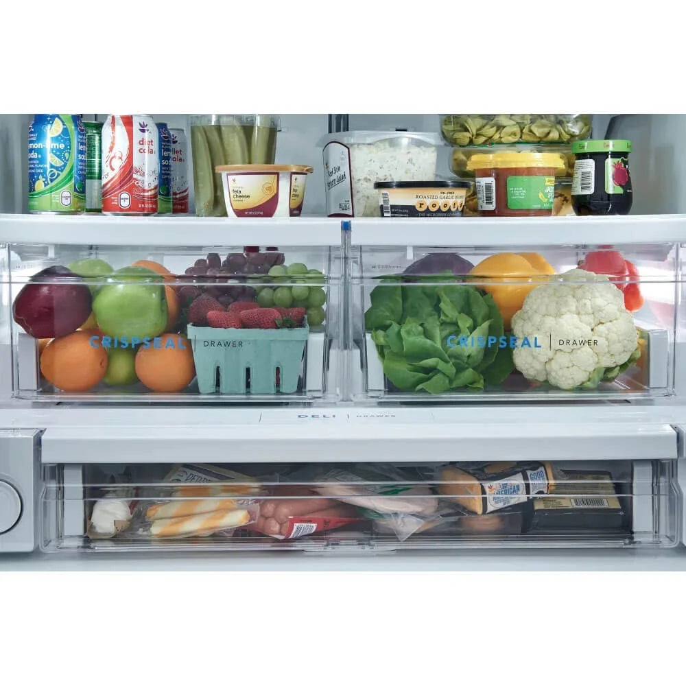 Frigidaire FRFS2823AS 28 Cu. Ft. Standard-Depth French Door Refrigerator, Stainless Steel