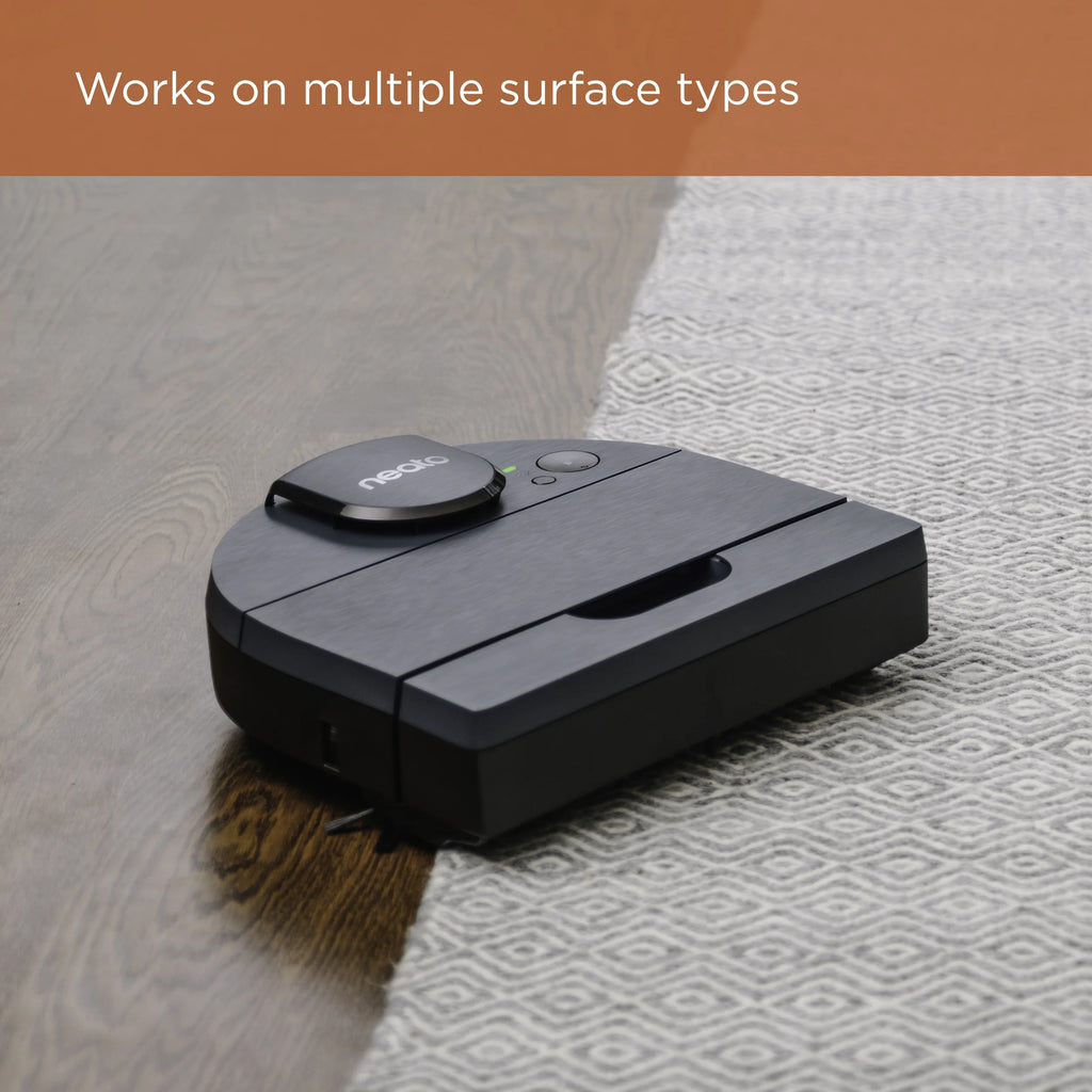 Neato D8 Intelligent Robot Vacuum Wi-Fi Connected with LIDAR Navigation in Indigo