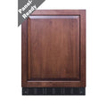 SUMMIT 24" Wide Refrigerator-Freezer, ADA Compliant (Panel Not Included)