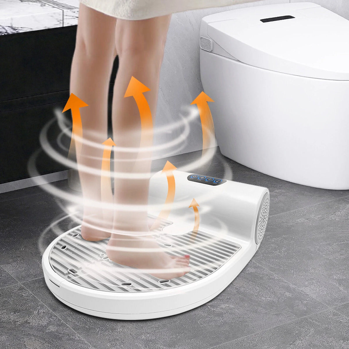 Full Body Dryer Shoots Air of 100mph for Quick Dry - Supports up to 350lb