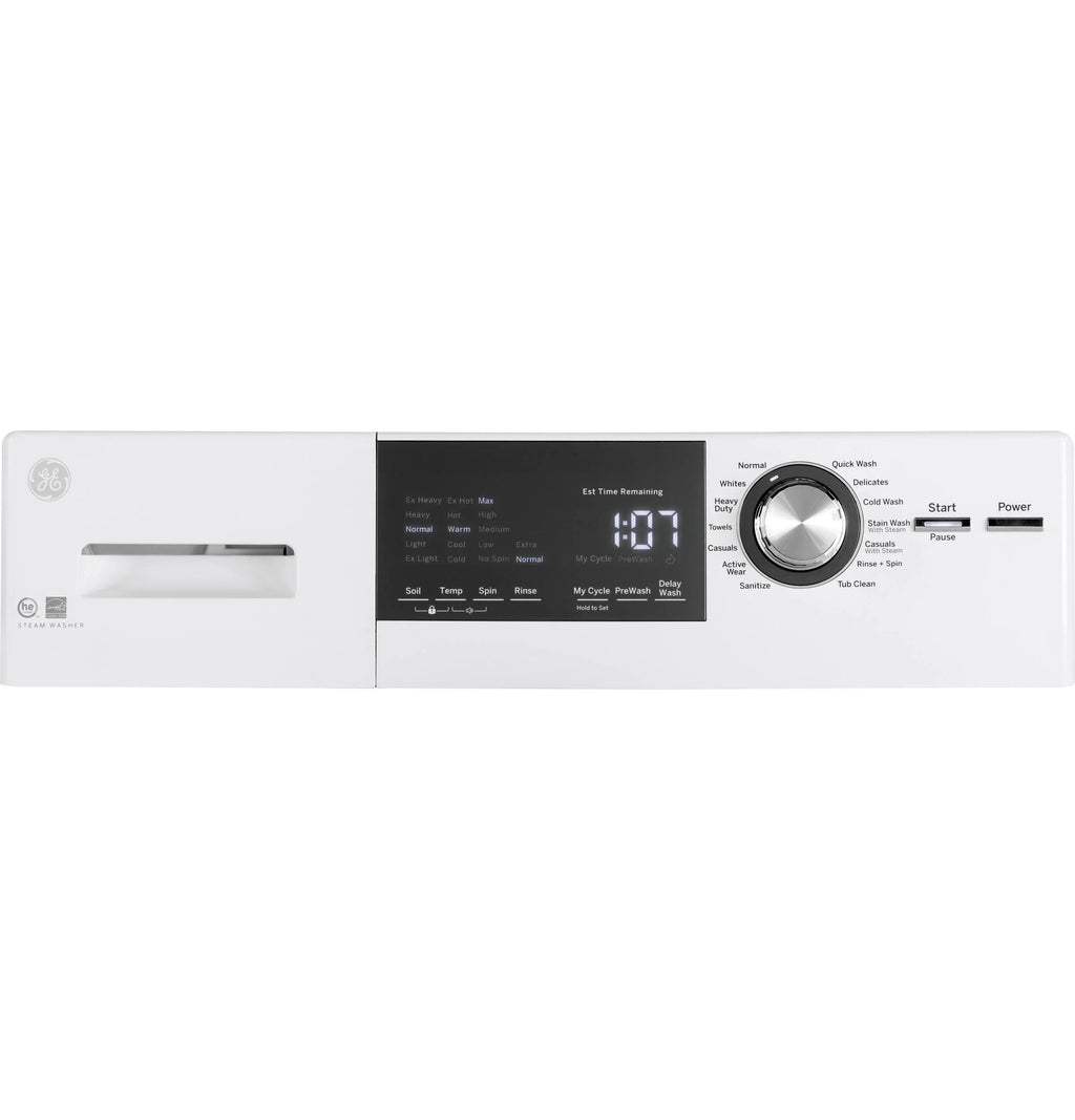 GE APPLIANCES GFW148SSMWW front load washer