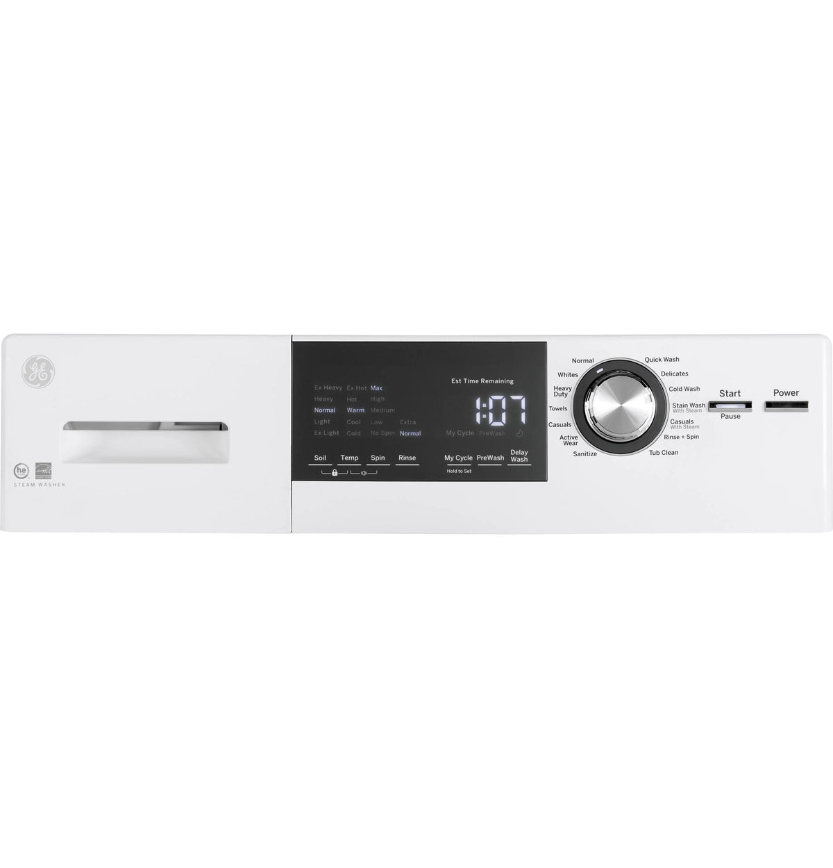 GE APPLIANCES GFW148SSMWW front load washer