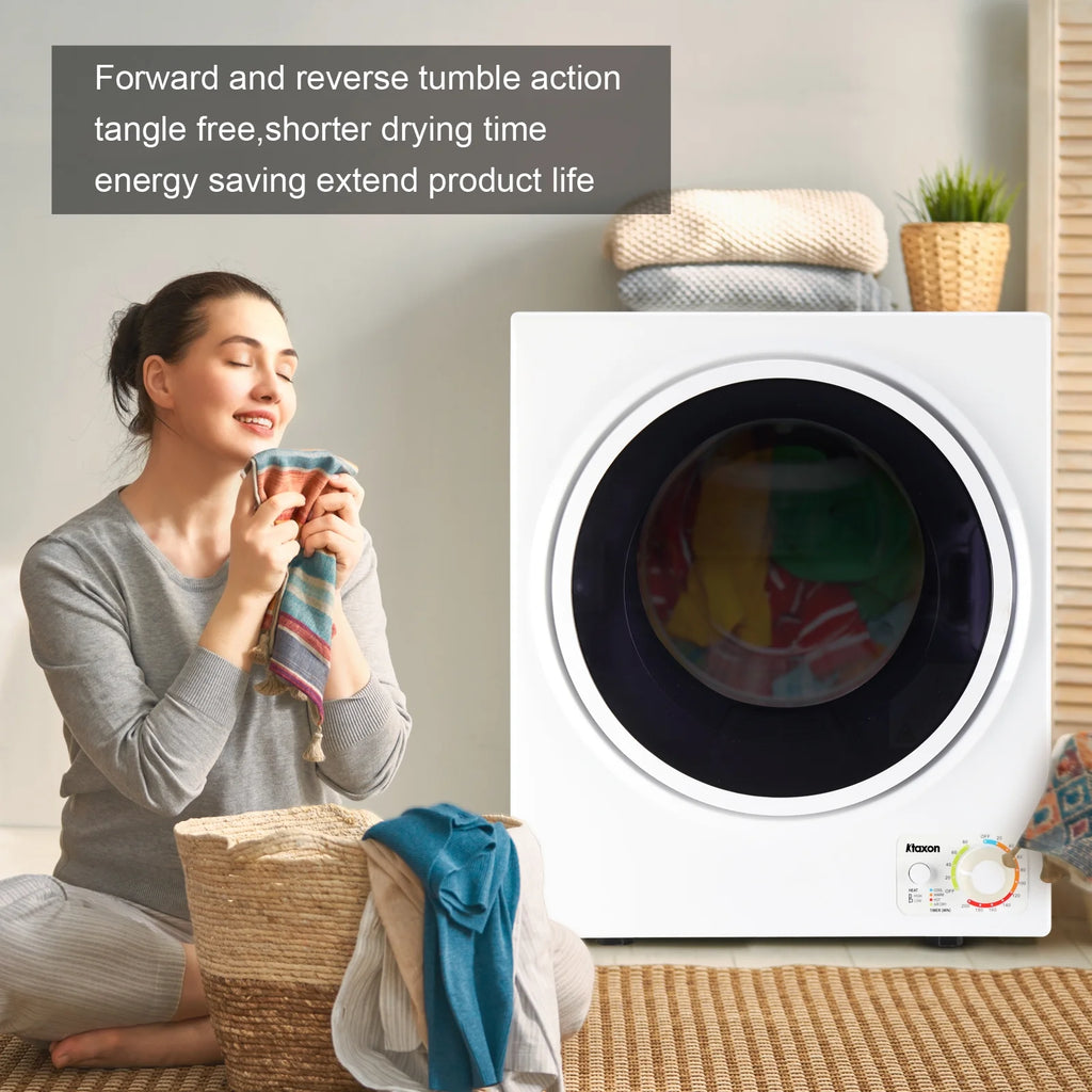 Ktaxon 1.6 cu. ft. Compact Electric Dryer, White