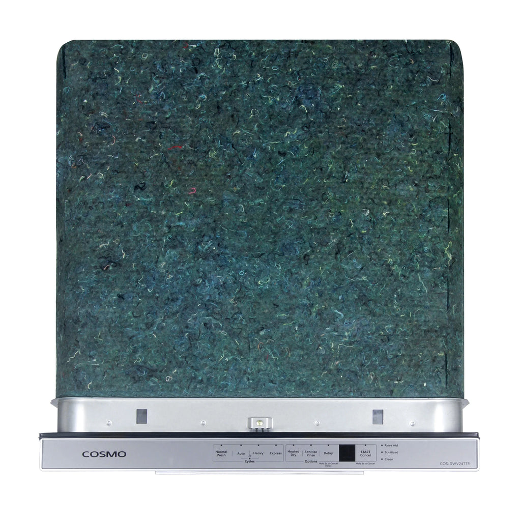 Cosmo 24 in. Vista Collection Built-in Dishwasher, Advanced Sanitize Technology in Stainless Steel